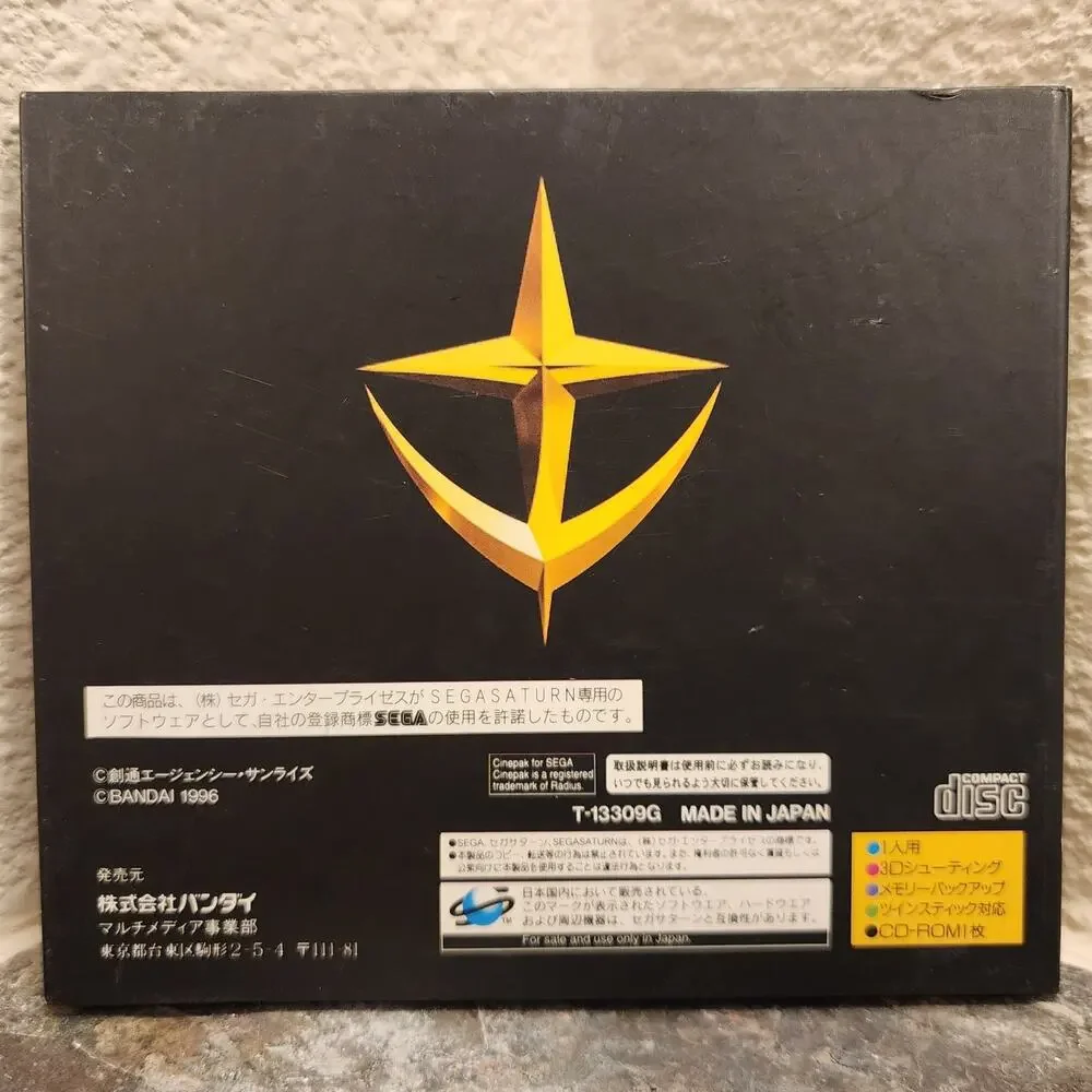 Game - Mobile Suit Gundam: Side Story II (CIB) - Saturn [JAP Import] Sega Bandai